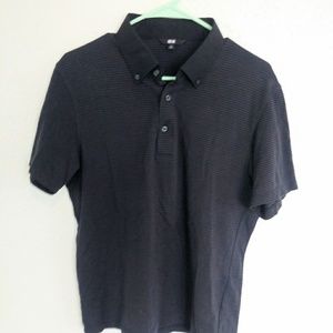 [UNIQLO medium striped polo shirt ]